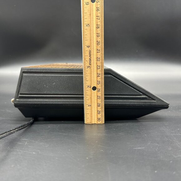 Vintage General Electric AM FM Radio Alarm Clock 1980s Faux Woodgrain 7-4687A - Picture 17 of 17